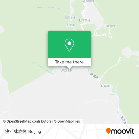 快活林烧烤 map
