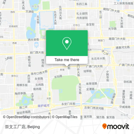 崇文工厂店 map