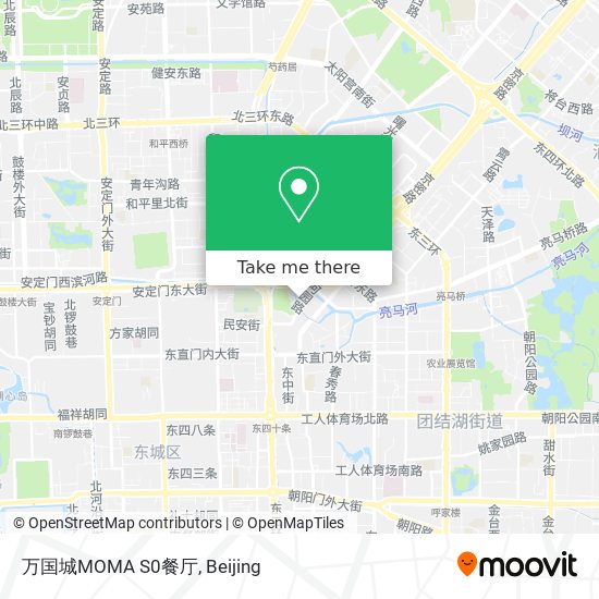 万国城MOMA S0餐厅 map