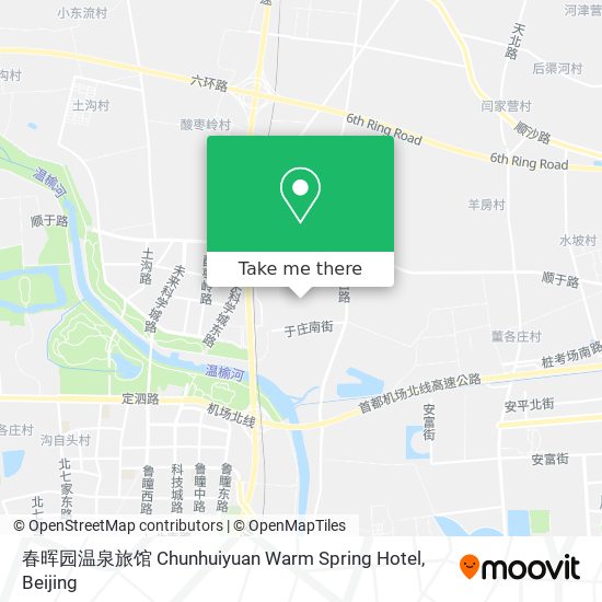 春晖园温泉旅馆 Chunhuiyuan Warm Spring Hotel map