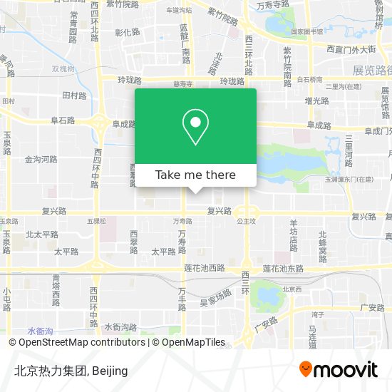 北京热力集团 map