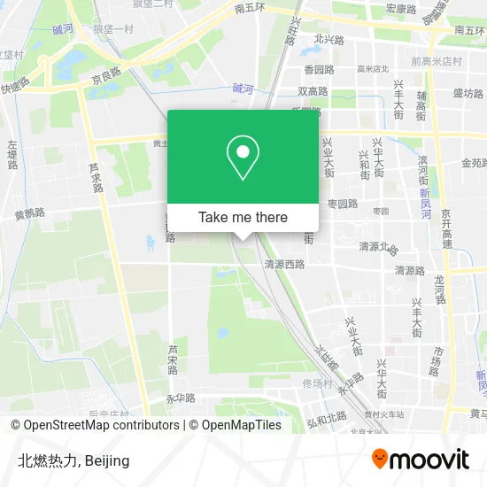 北燃热力 map