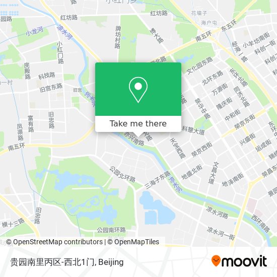 贵园南里丙区-西北1门 map