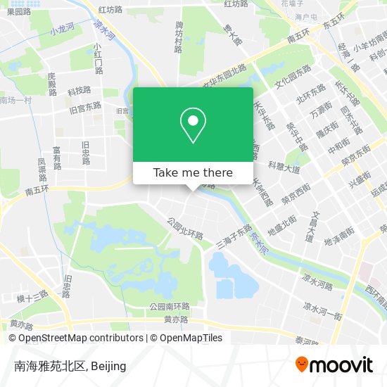 南海雅苑北区 map