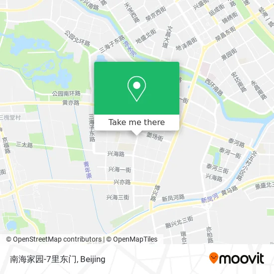 南海家园-7里东门 map
