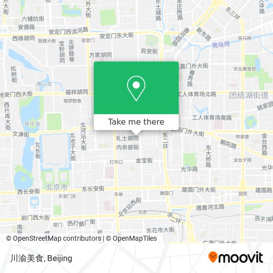 川渝美食 map