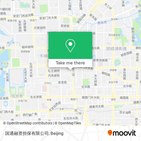 国通融资担保有限公司 map