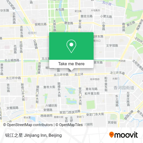 锦江之星 Jinjiang Inn map