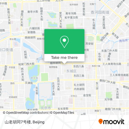 山老胡同7号楼 map