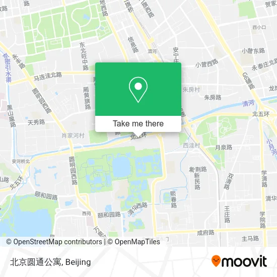 北京圆通公寓 map