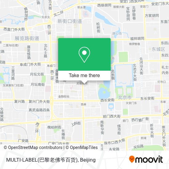 MULTI-LABEL(巴黎老佛爷百货) map