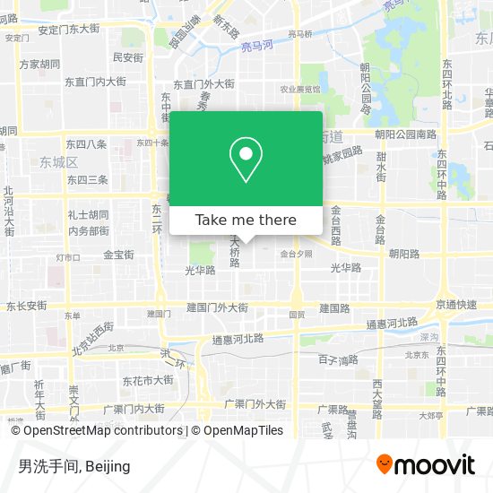 男洗手间 map