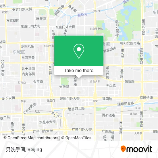 男洗手间 map