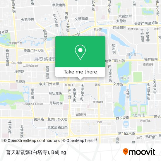 普天新能源(白塔寺) map