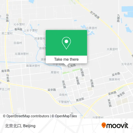 北营北口 map