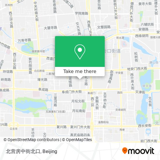 北营房中街北口 map