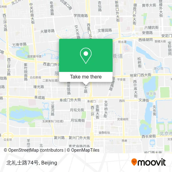 北礼士路74号 map