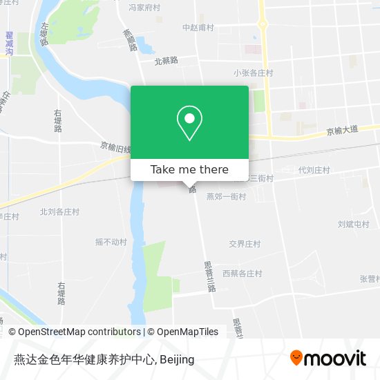 燕达金色年华健康养护中心 map