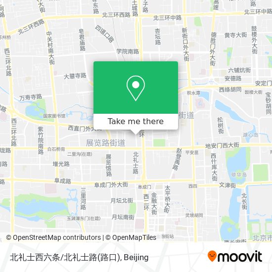 北礼士西六条/北礼士路(路口) map