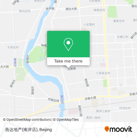 燕达地产(南岸店) map