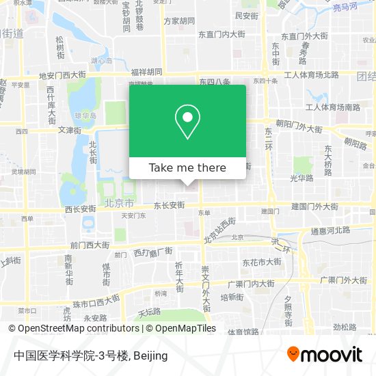 中国医学科学院-3号楼 map