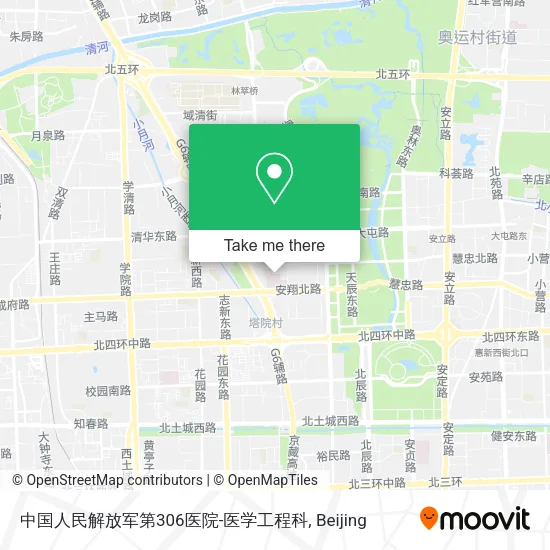 中国人民解放军第306医院-医学工程科 map