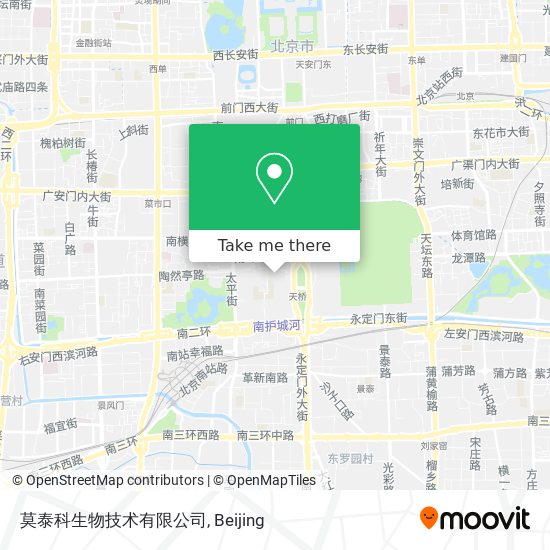 莫泰科生物技术有限公司 map