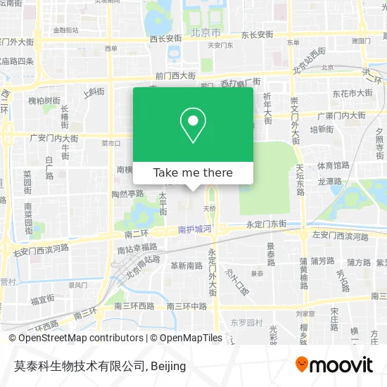 莫泰科生物技术有限公司 map