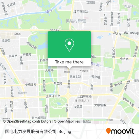 国电电力发展股份有限公司 map
