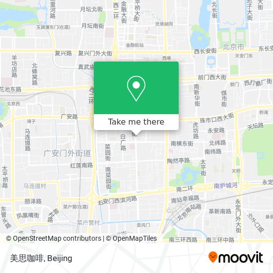 美思咖啡 map