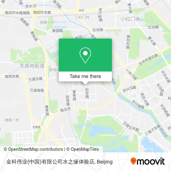 金科伟业(中国)有限公司水之缘体验店 map