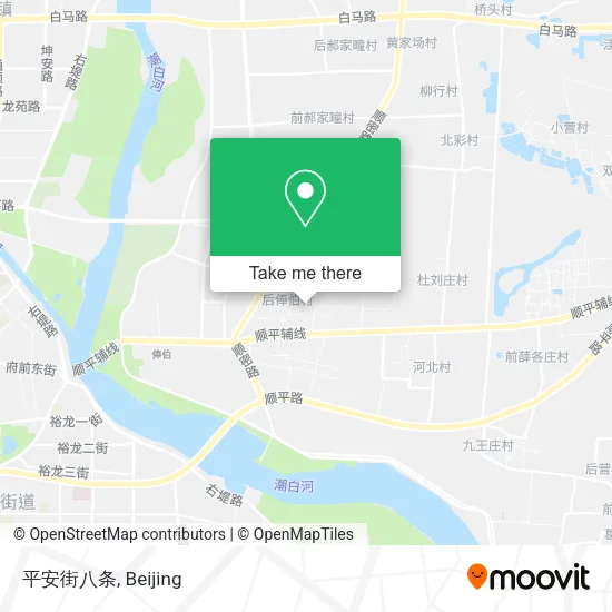 平安街八条 map