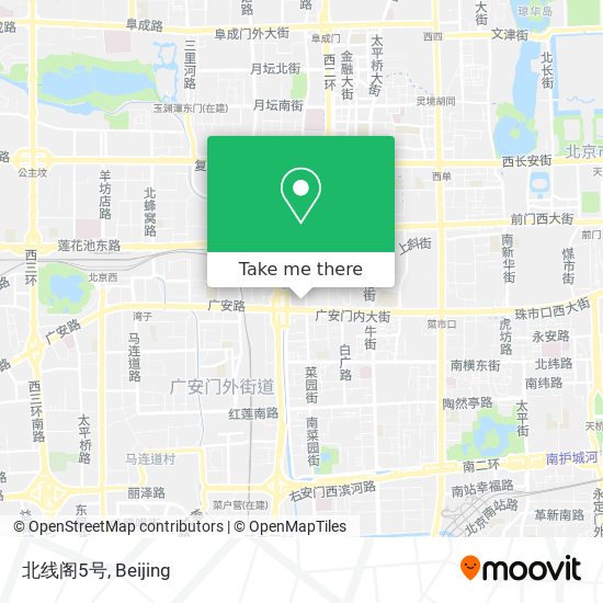 北线阁5号 map