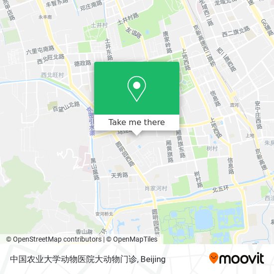 中国农业大学动物医院大动物门诊 map