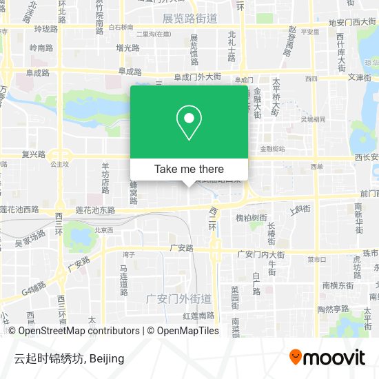 云起时锦绣坊 map