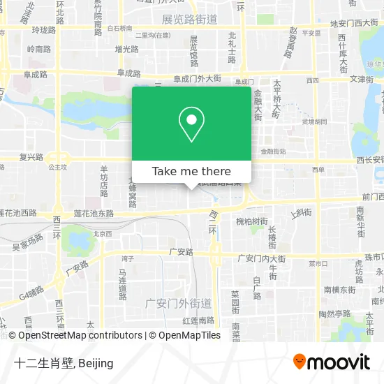 十二生肖壁 map