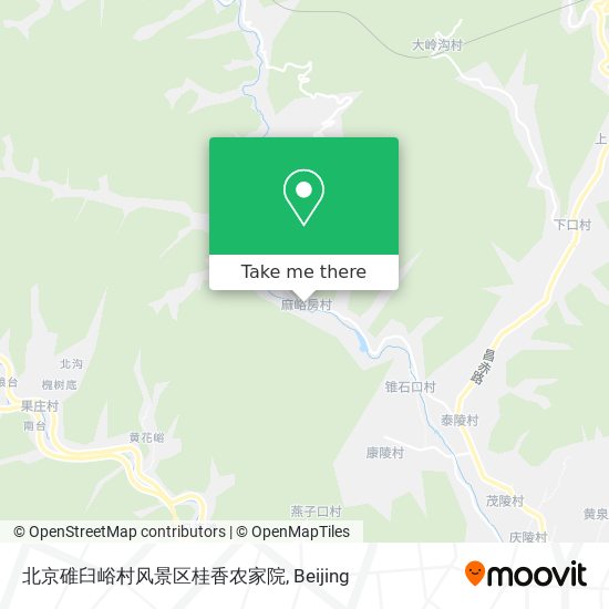 北京碓臼峪村风景区桂香农家院 map