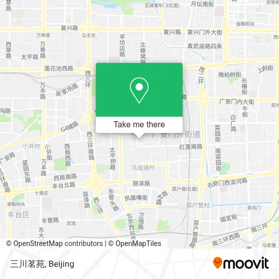 三川茗苑 map