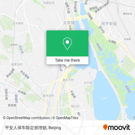 平安人保车险定损理赔 map