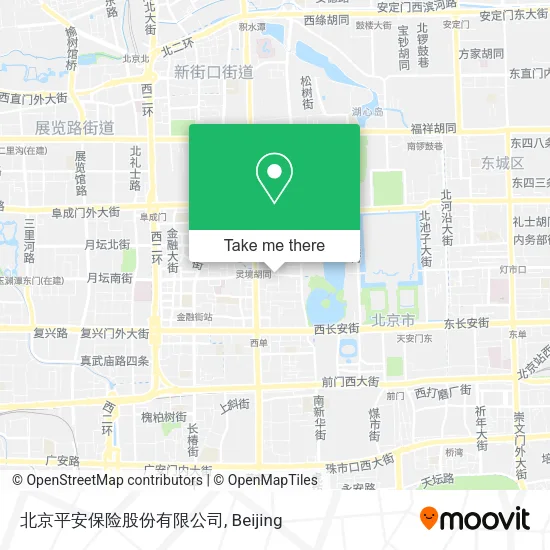 北京平安保险股份有限公司 map