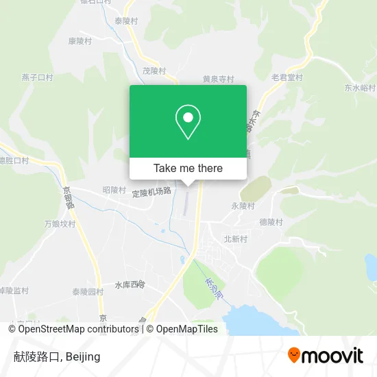 献陵路口 map