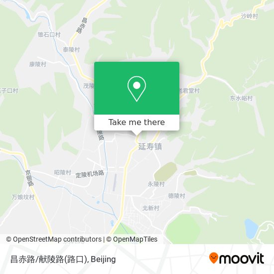 昌赤路/献陵路(路口) map