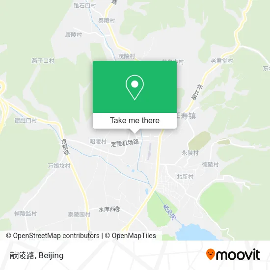 献陵路 map