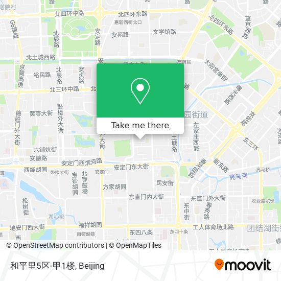 和平里5区-甲1楼 map