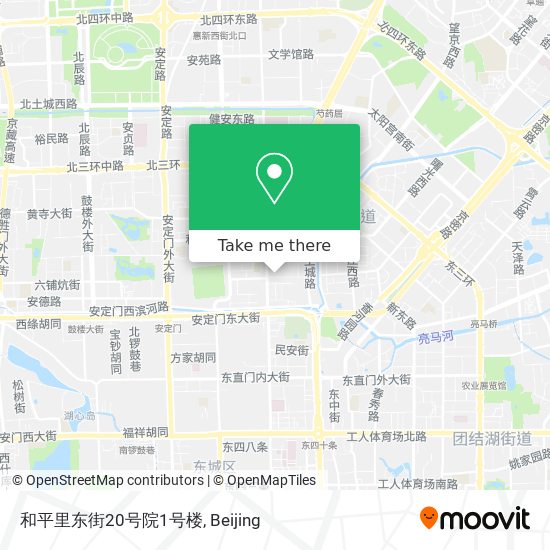 和平里东街20号院1号楼 map