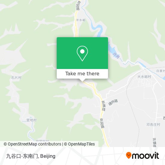 九谷口-东南门 map