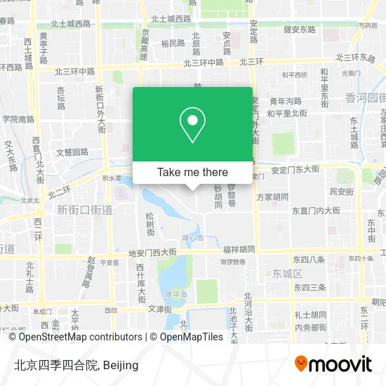 北京四季四合院 map