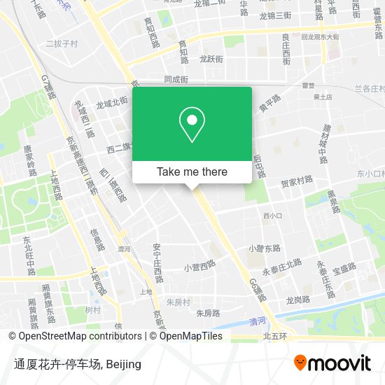 通厦花卉-停车场 map