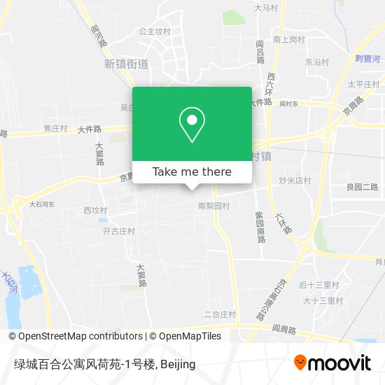 绿城百合公寓风荷苑-1号楼 map
