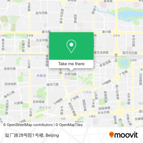 靛厂路28号院1号楼 map